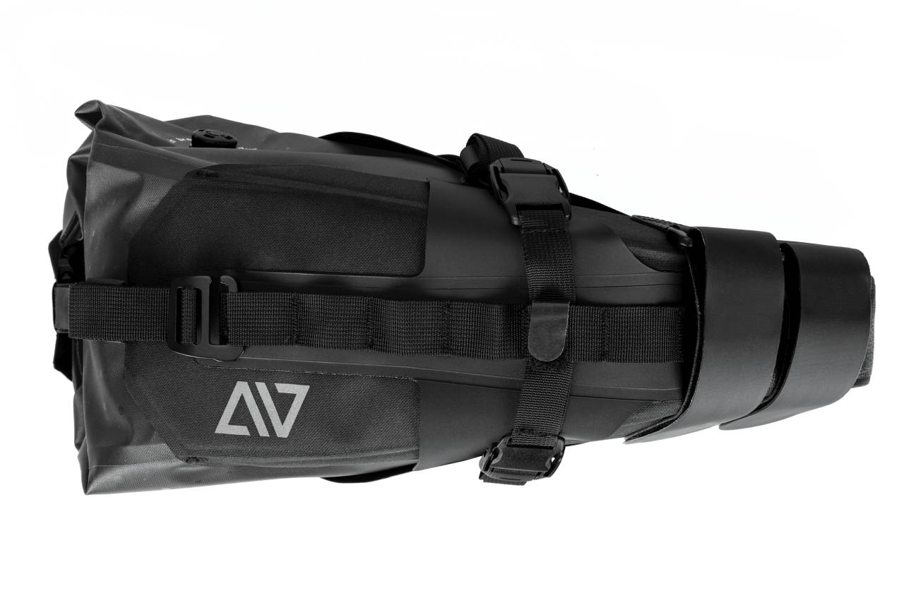 Acid Pack Pro 11 Bikepacker Fahrrad Satteltasche schwarz