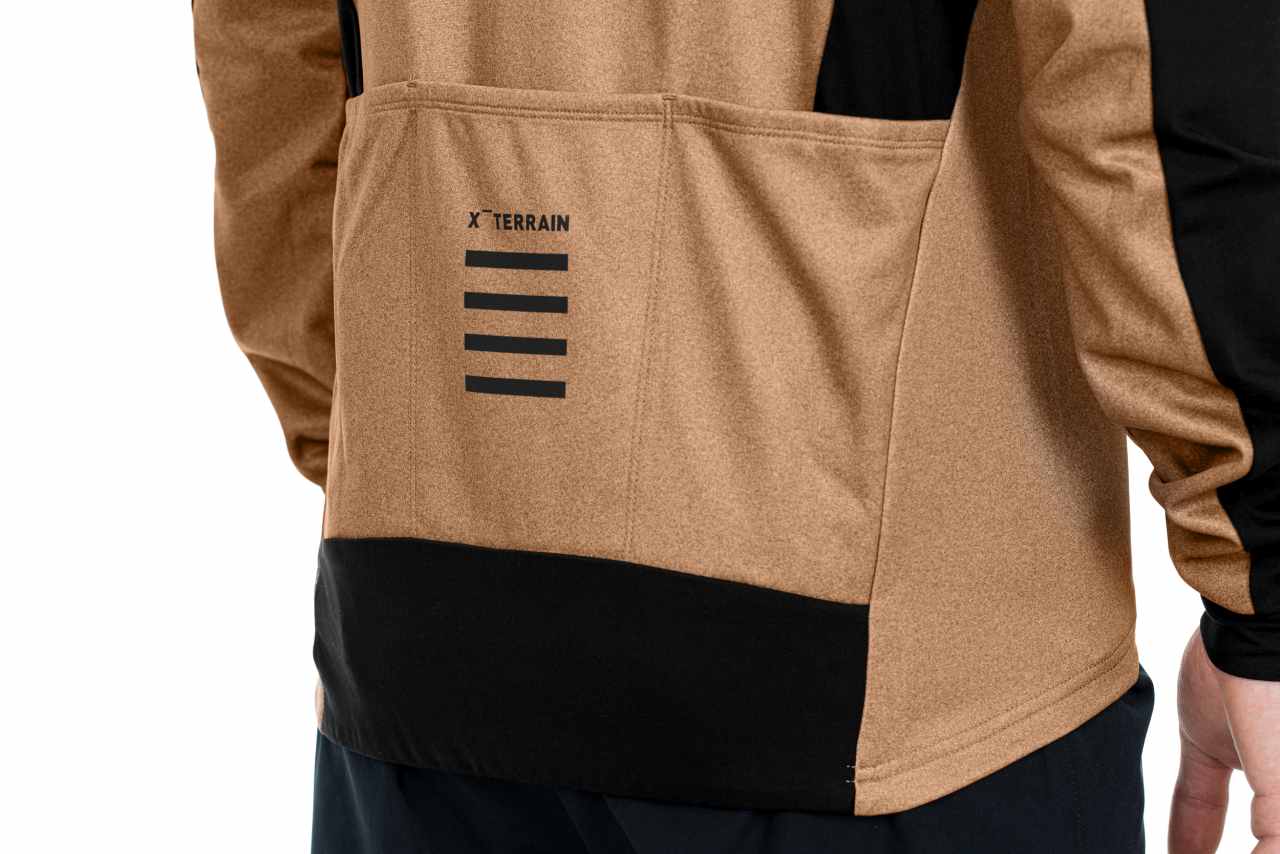 Cube ATX Cmpt Full Zip Fahrrad Trikot lang braun/schwarz 2027