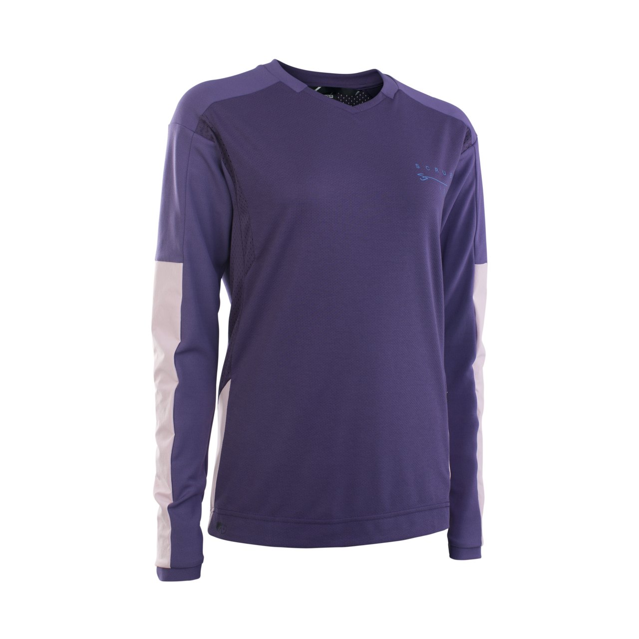 Ion Scrub Amp BAT Damen Fahrrad Trikot lang lila 2023