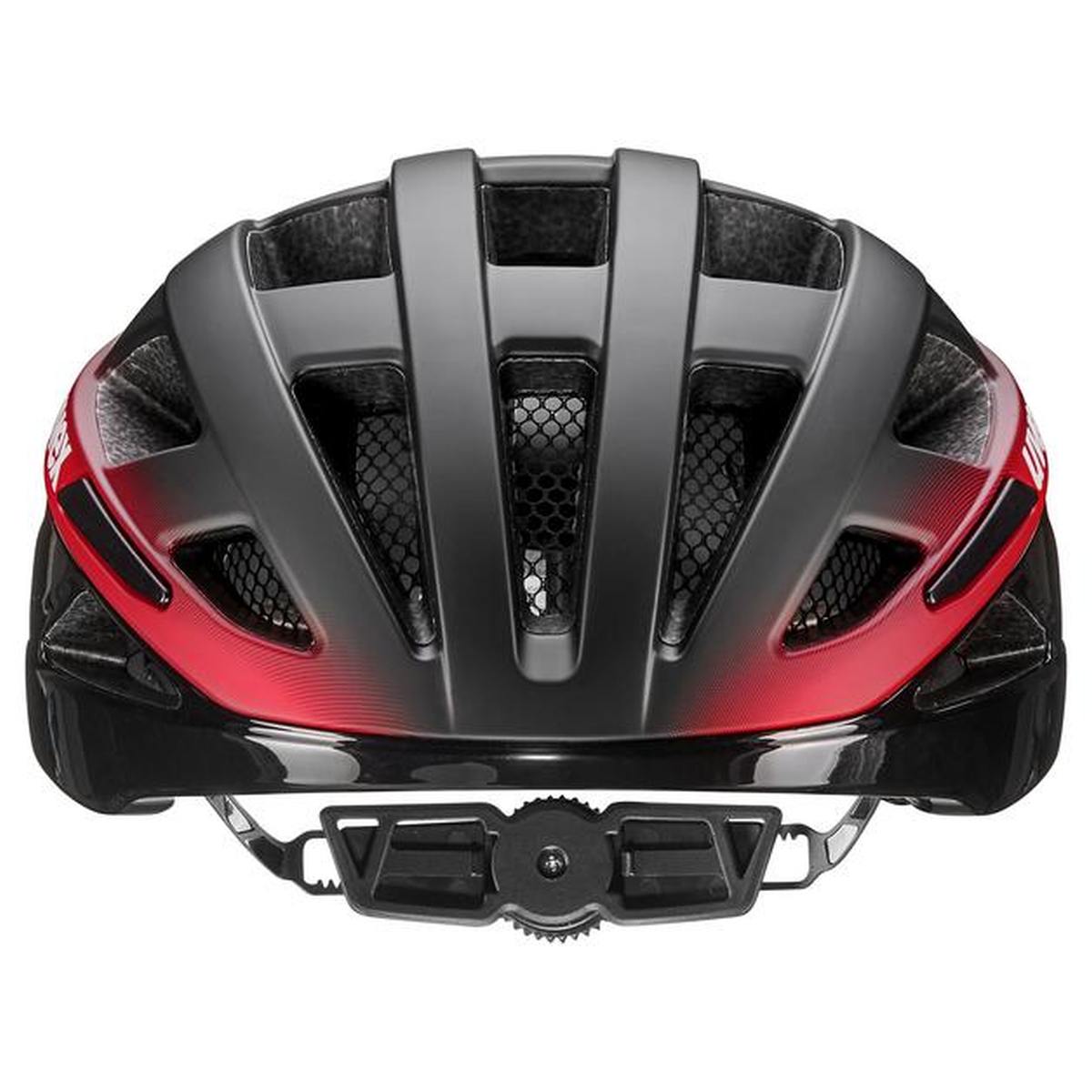 uvex i-volute Rennrad / Gravel Fahrrad Helm matt schwarz/rot 2027