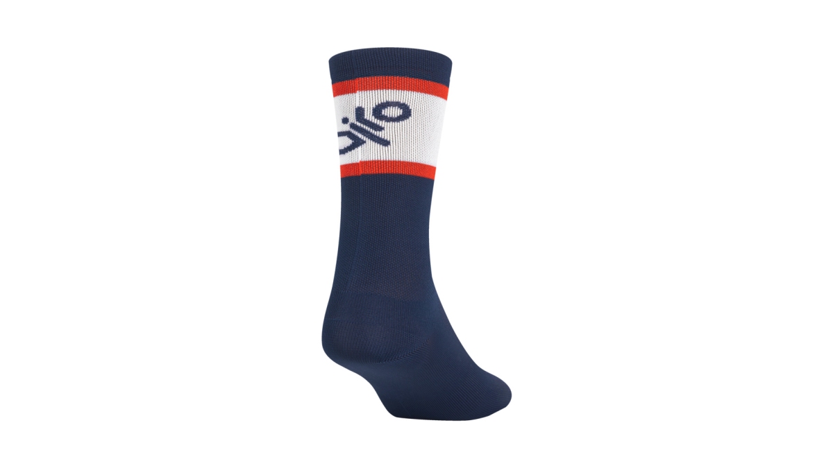 Giro Comp Raser Highrise Fahrrad Socken blau 2022