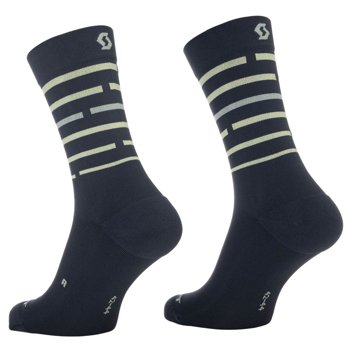 Scott Rings Crew Fahrradsocken blau 2026