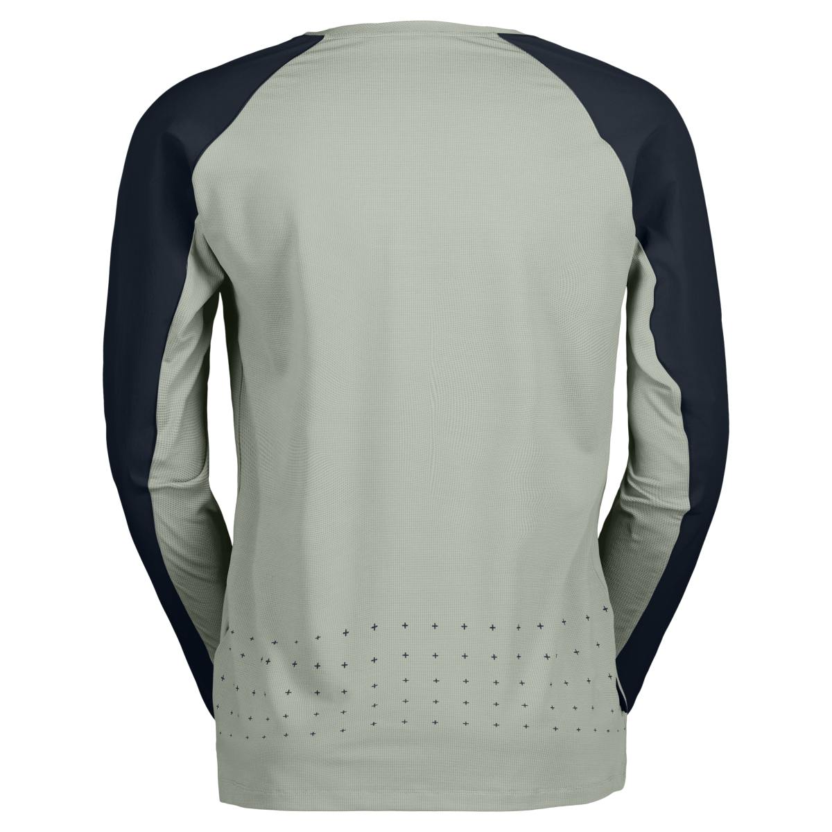 Scott Trail Vertic Pro Fahrradtrikot langarm grau/blau 2026
