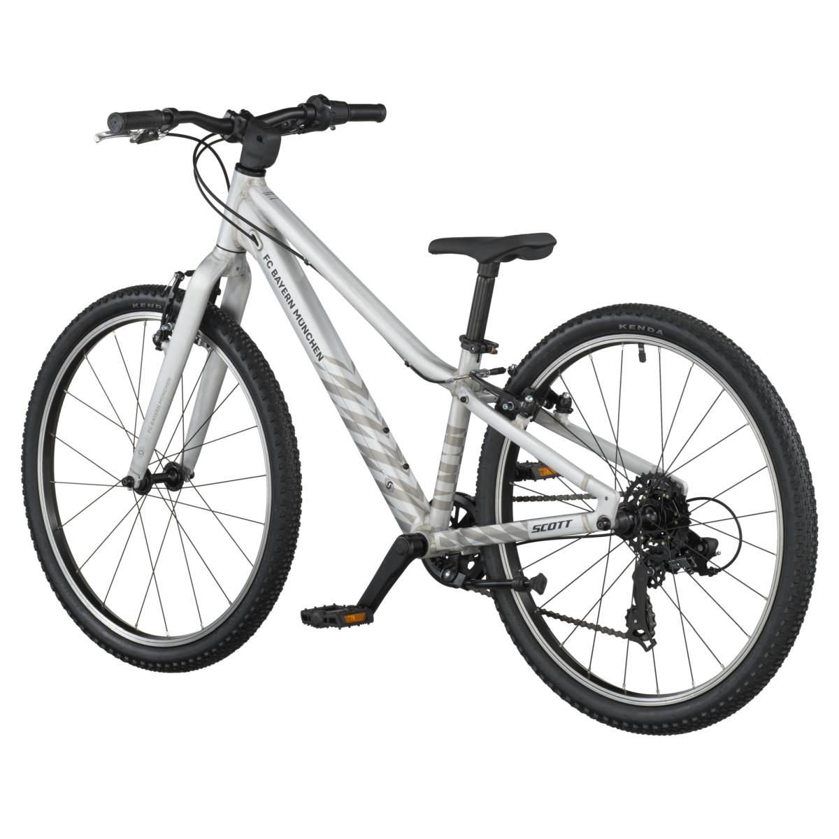 Scott Contrail 400 FCB 24'' Kinder MTB Fahrrad silberfarben