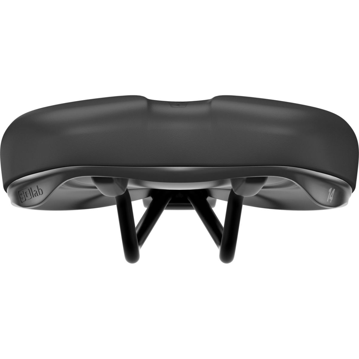 SQlab 601 Ergolux 2.0 Unisex City / Trekking Fahrrad Sattel schwarz
