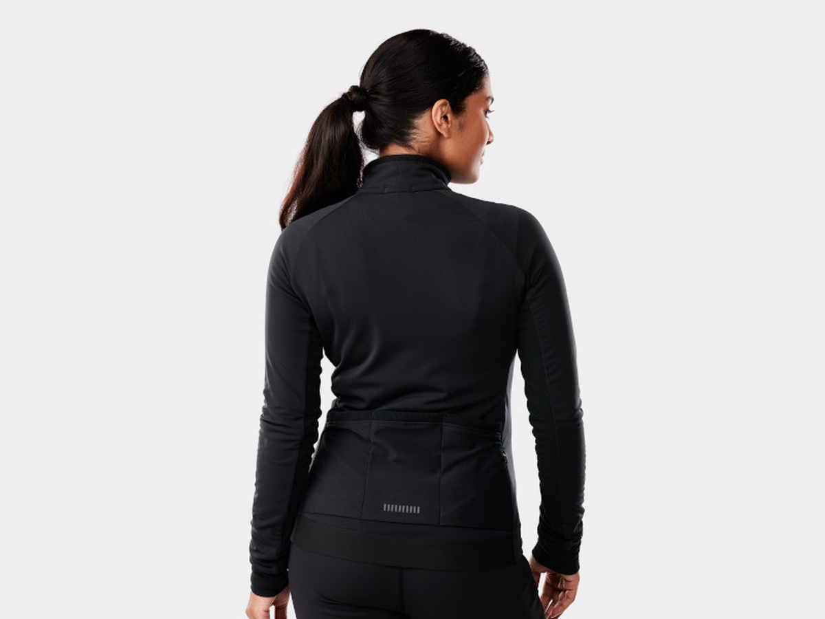 Trek Circuit Thermal Damen Winter Fahrrad Trikot lang schwarz 2026