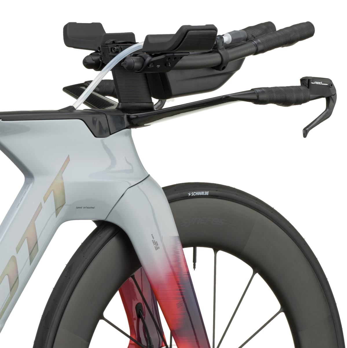Scott Plasma RC Ultimate Carbon Triathlon / Zeitfahrrad narwal grau/gloaming orange 2027