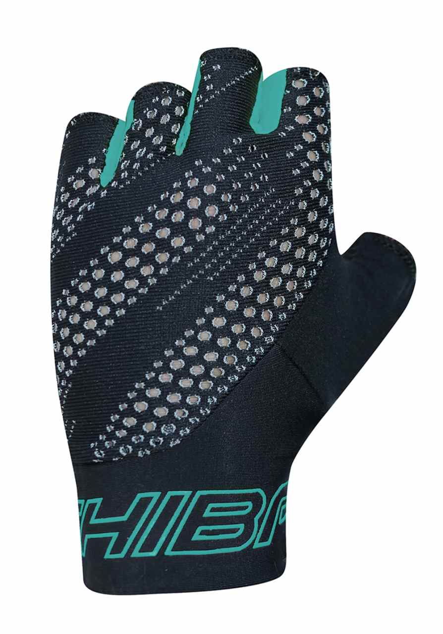 Chiba Ergo Fahrrad Handschuhe kurz schwarz/petrol 2027