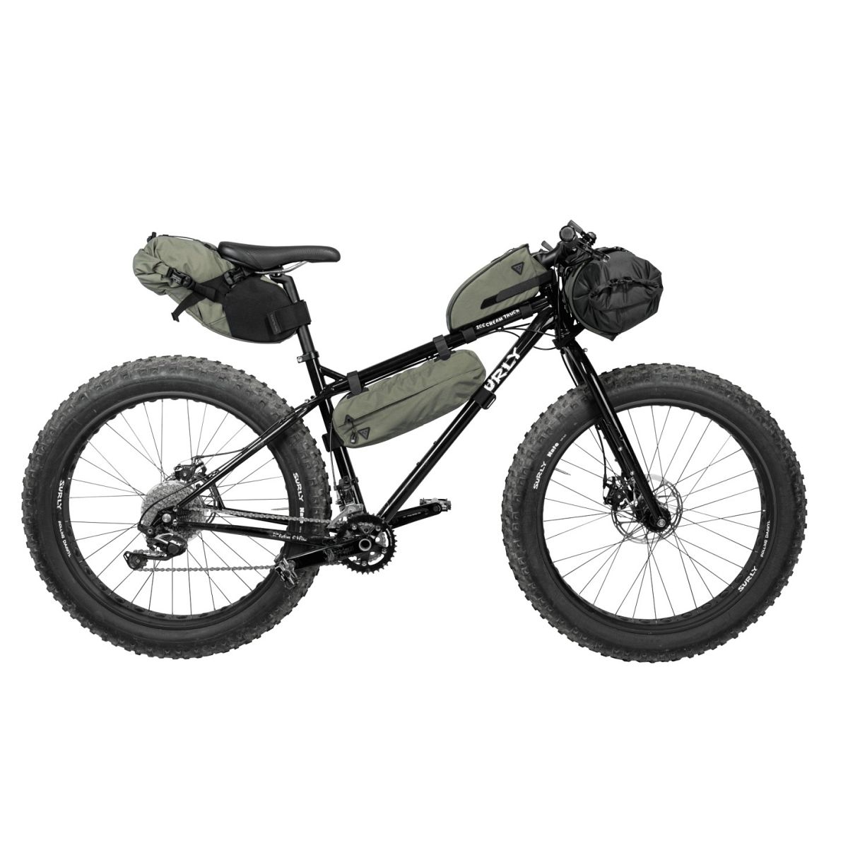 Topeak MidLoader Bikepacker Rahmentasche Packtasche 6L grün