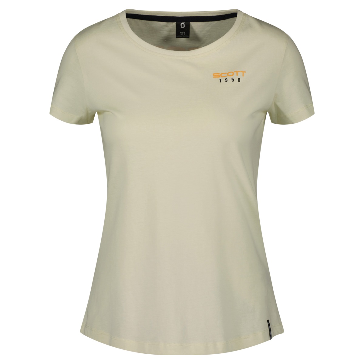 Scott Retro Damen Freizeit T-Shirt soft gelb 2025