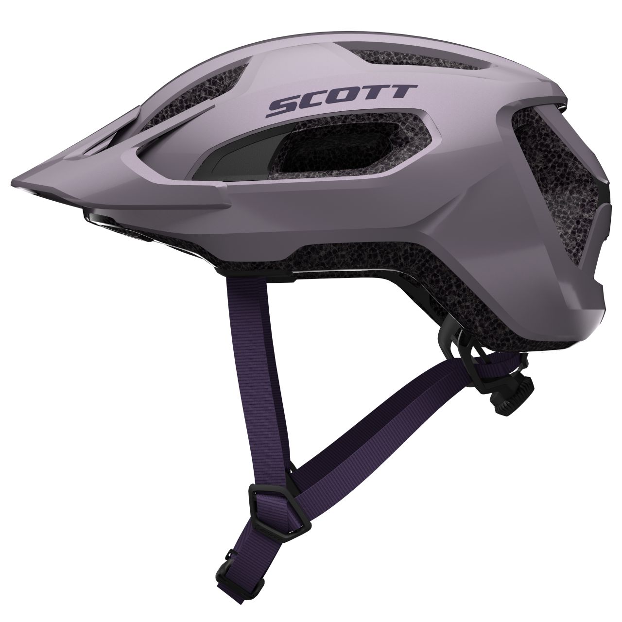 Scott Supra Fahrrad Helm Gr.54-61cm silver lila 2027