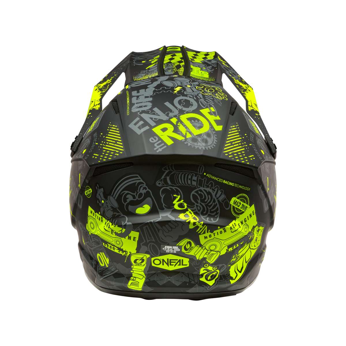 ONeal 1SRS Vibrant Motocross Enduro MTB Helm schwarz/gelb 2027