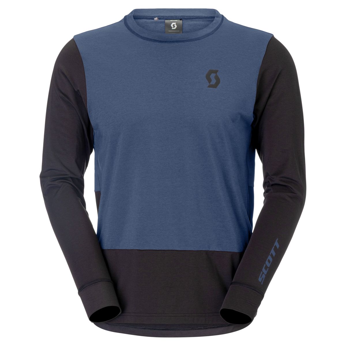 Scott Vertic Pro Mid Winter Fahrradtrikot langarm dusk blau/schwarz 2027