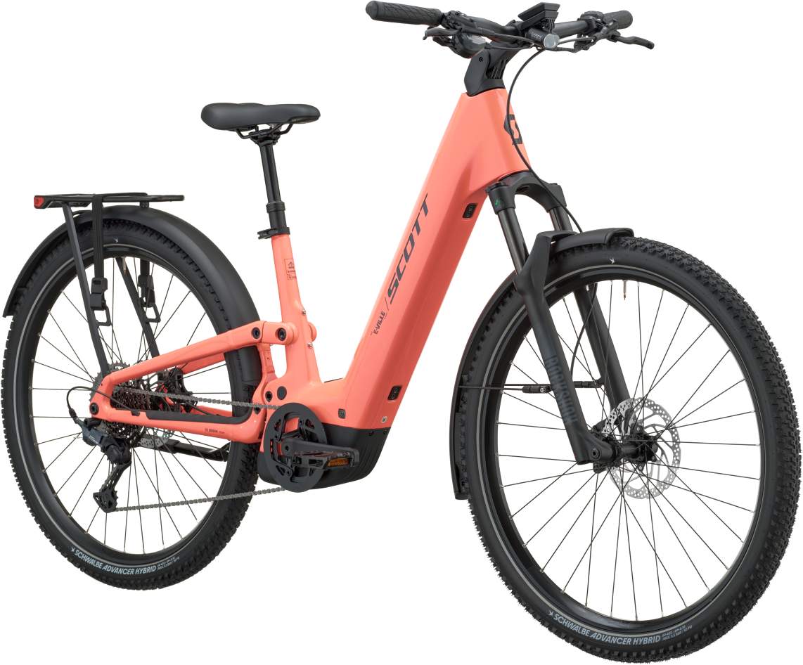 Scott E-Ville 10 SUV E-Bike Trekking Pedelec peach pink 2027