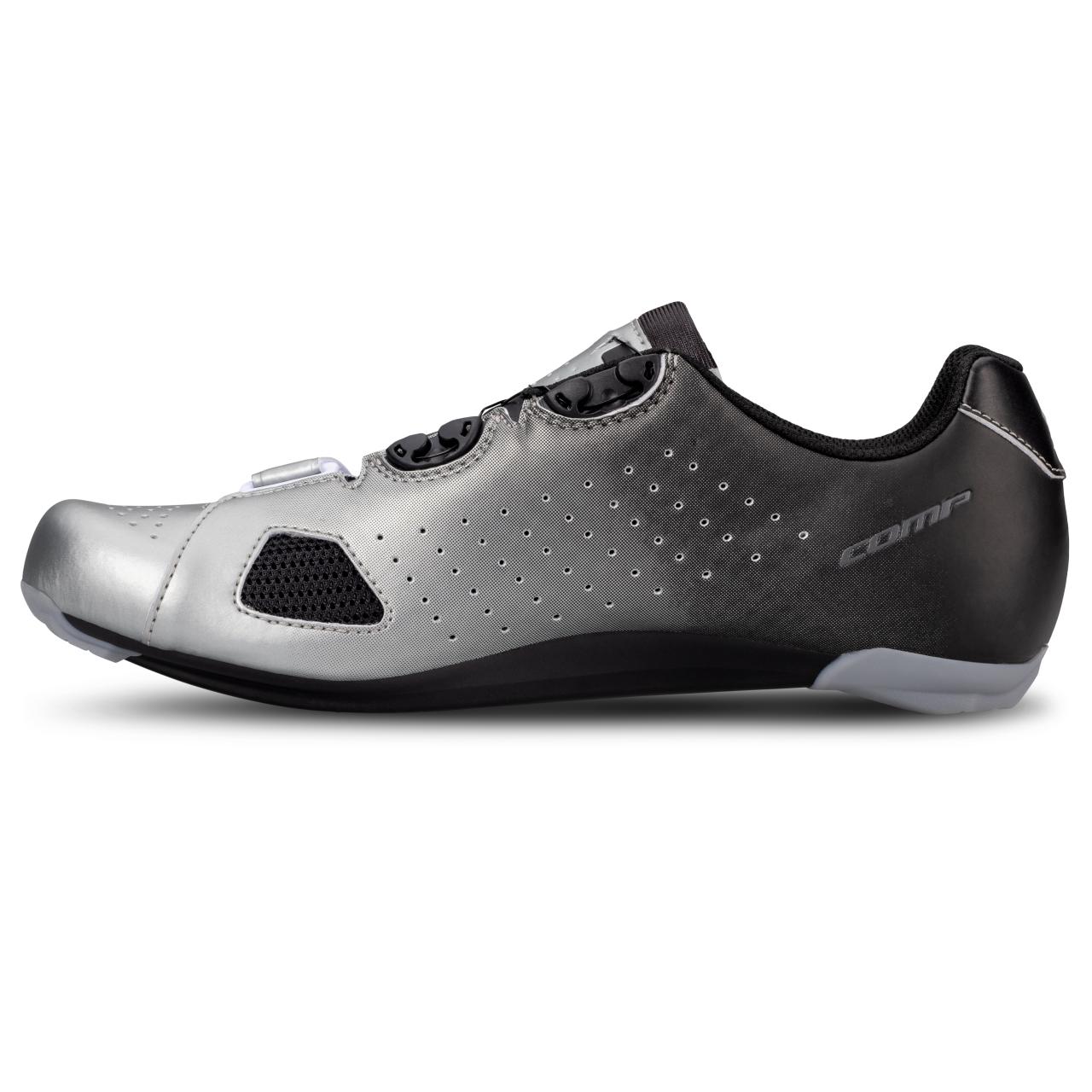 Scott Road Comp Boa Rennrad Fahrrad Schuhe metallic silberfarben/schwarz 2026
