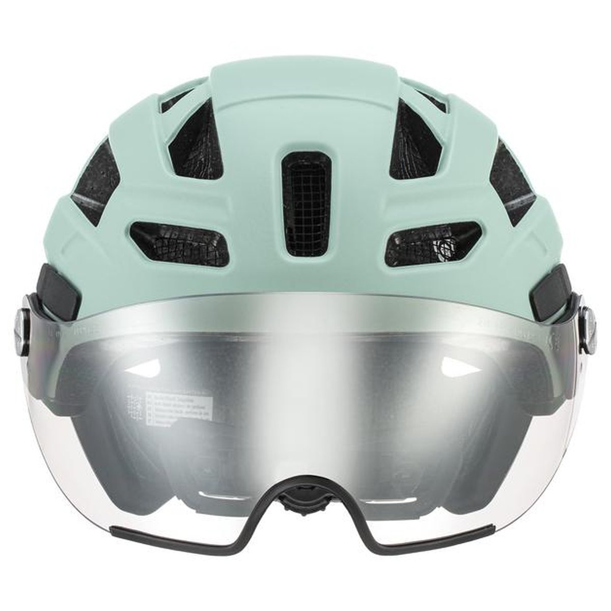 Uvex Finale Visor City Trekking Fahrrad Helm matt grün 2026