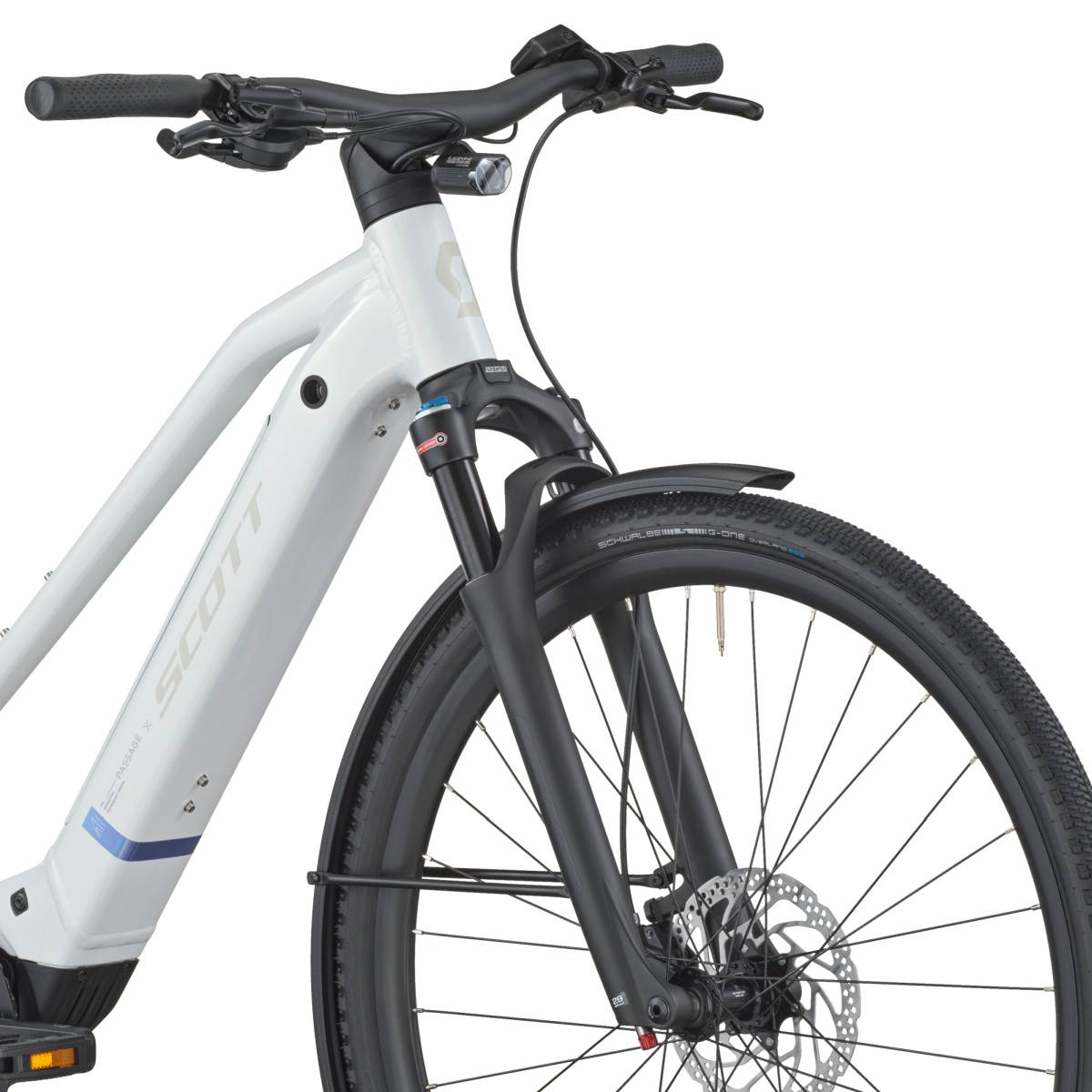 Scott Passage 20 Slope E-Bike Trekking Pedelec bianco weiß 2026
