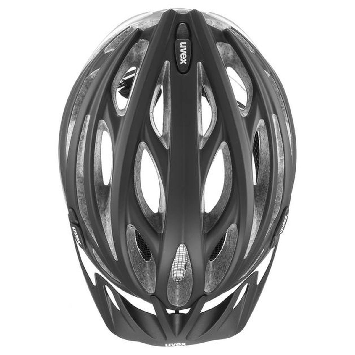 Uvex Oversize Fahrrad Helm Gr. 61-65cm schwarz 2025