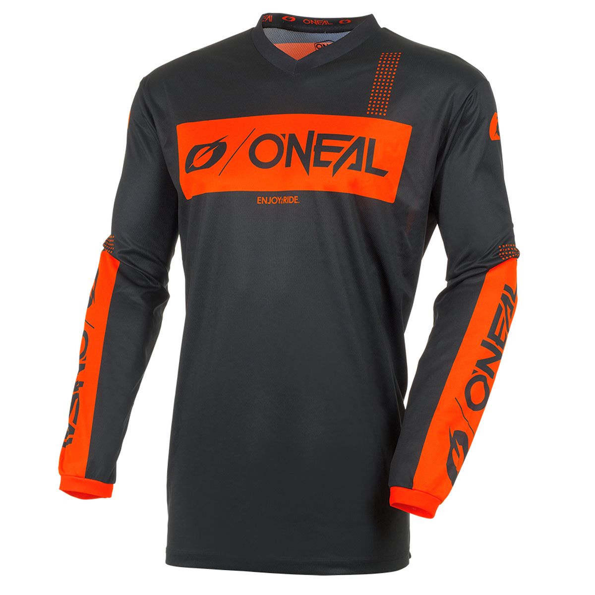 O'Neal Element Racewear Motocross Jersey langarm schwarz/orange 2027