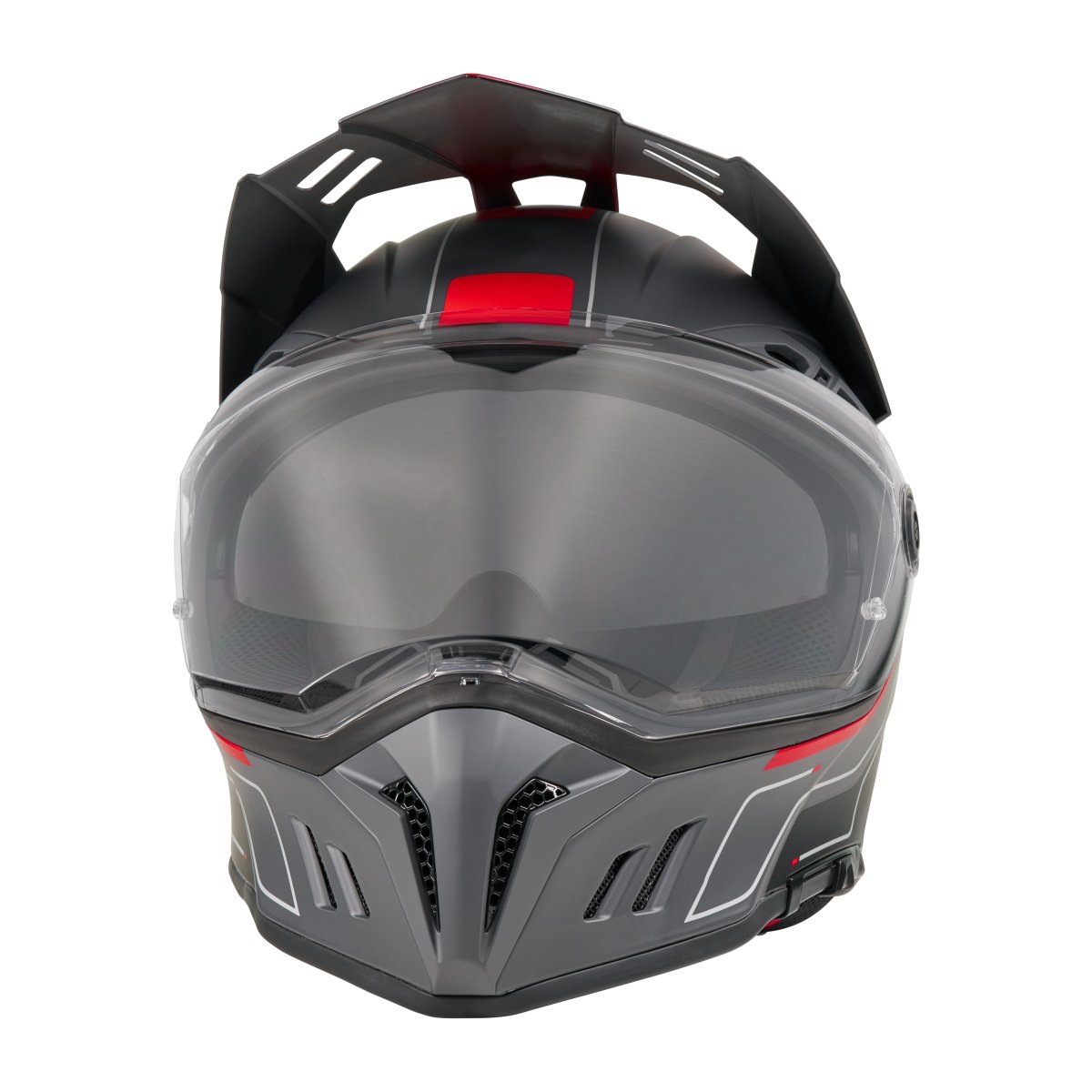 ONeal Sierra RS Echo Motorradhelm schwarz/rot 2027