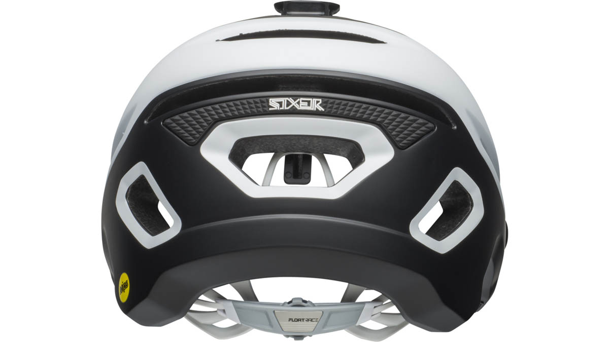Bell Sixer MIPS MTB Fahrrad Helm weiß/schwarz fasthouse 2025