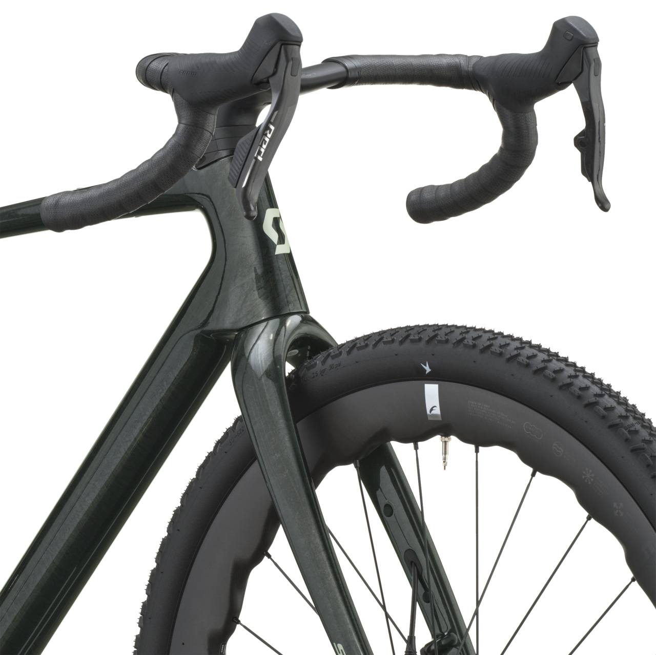Scott Addict Gravel Premium Carbon Fahrrad watery grün 2027