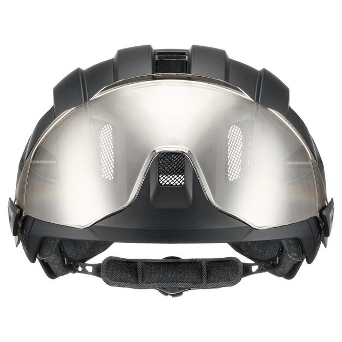 uvex Stride Visor Fahrrad Helm matt schwarz 2027