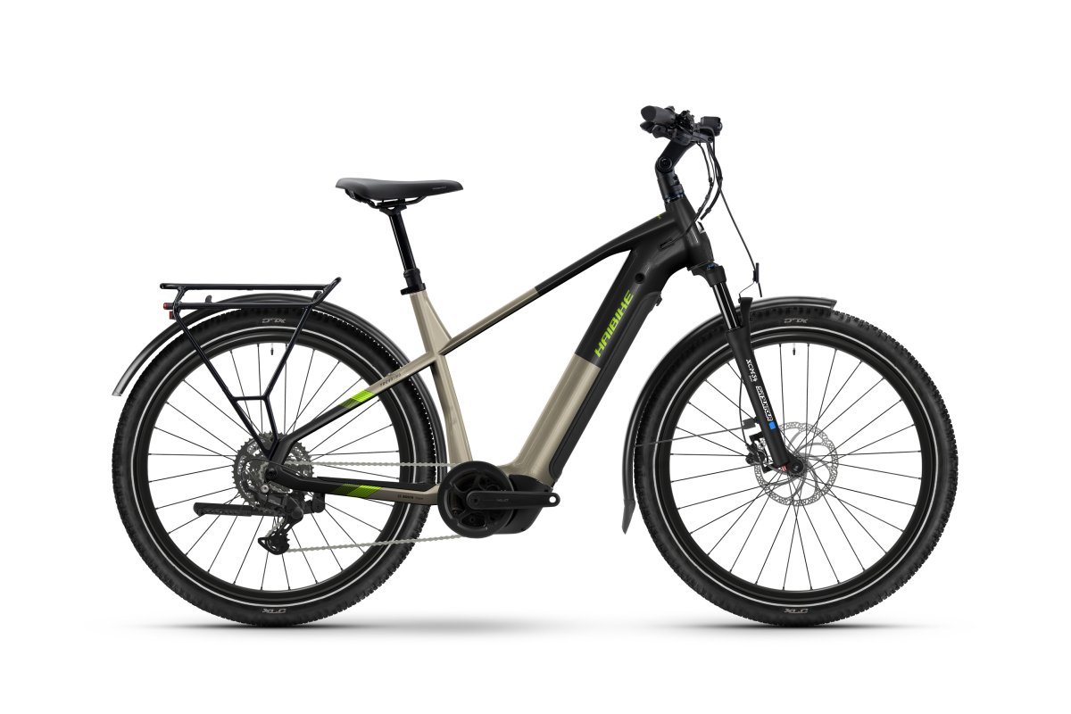 Haibike Trekking 4 High 27.5'' E-Bike Trekking Pedelec schwarz/sandfarben 2026