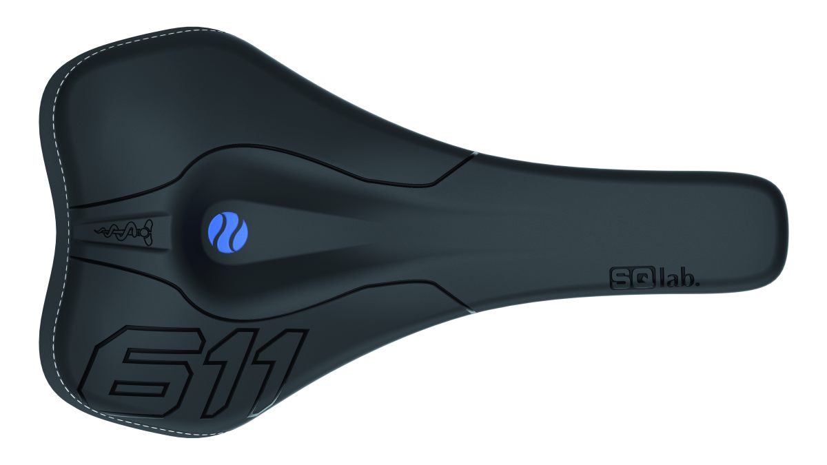 SQlab 611 Ergowave Unisex MTB Tech / Trail Fahrrad Sattel schwarz