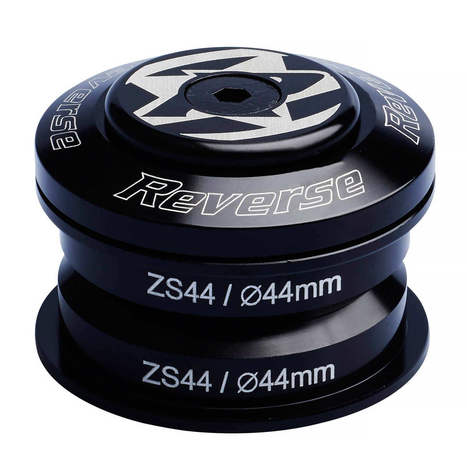 Reverse Base Steuersatz Semi Integriert ZS44/28.6 | ZS44/30 schwarz