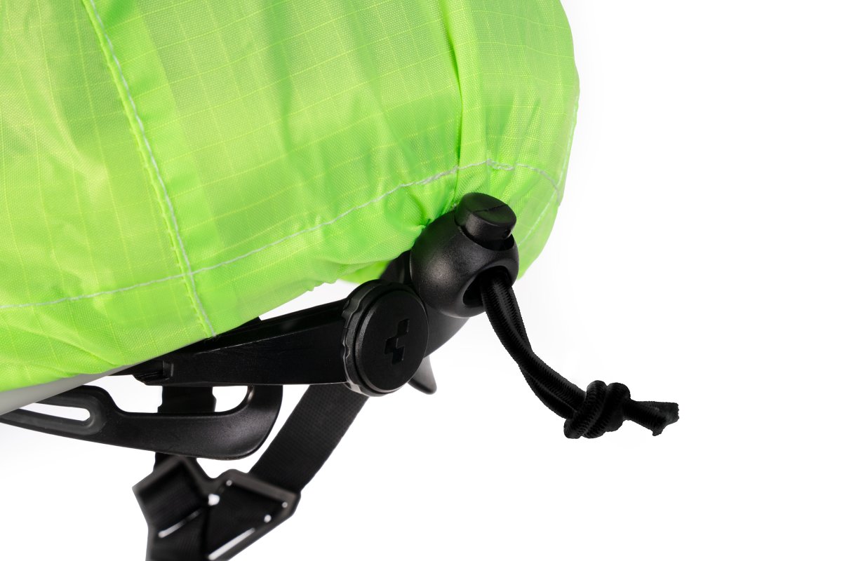 Cube Helm Regenüberzug grün