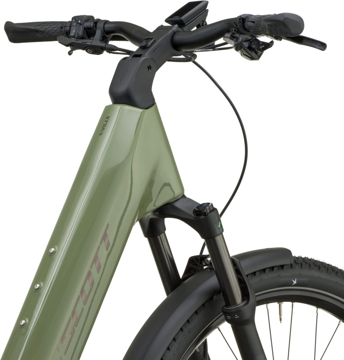 Scott E-Ville 10 SUV E-Bike Trekking Pedelec tawny grün 2027