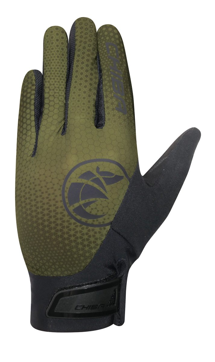 Chiba BioXCell Touring Fahrrad Handschuhe lang olive grün 2027
