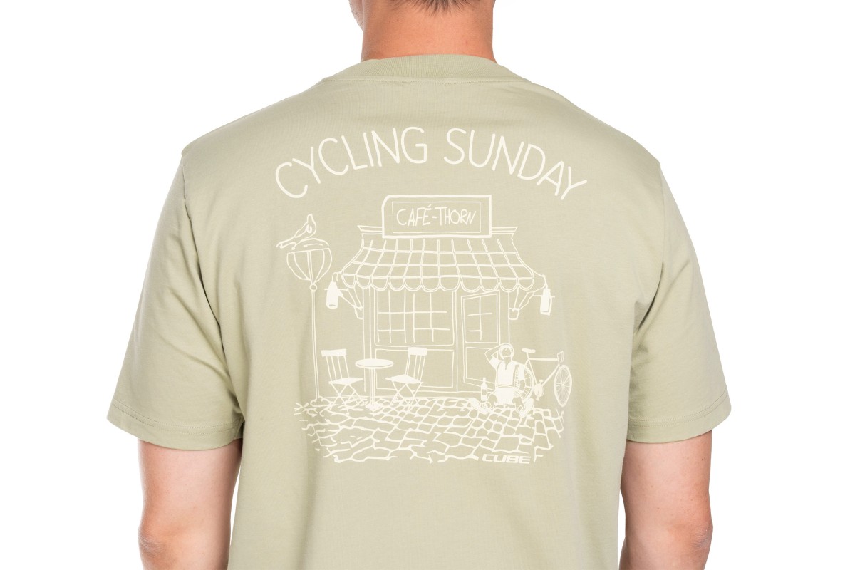 Cube Organic Sunday Freizeit T-Shirt sage grün 2026