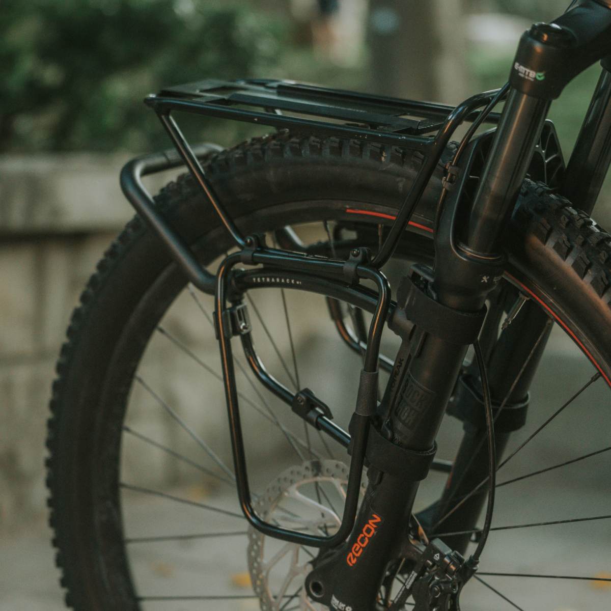 Topeak Side Frame für Tetrarack Aluminiumrahmen-Set für Packtaschen schwarz