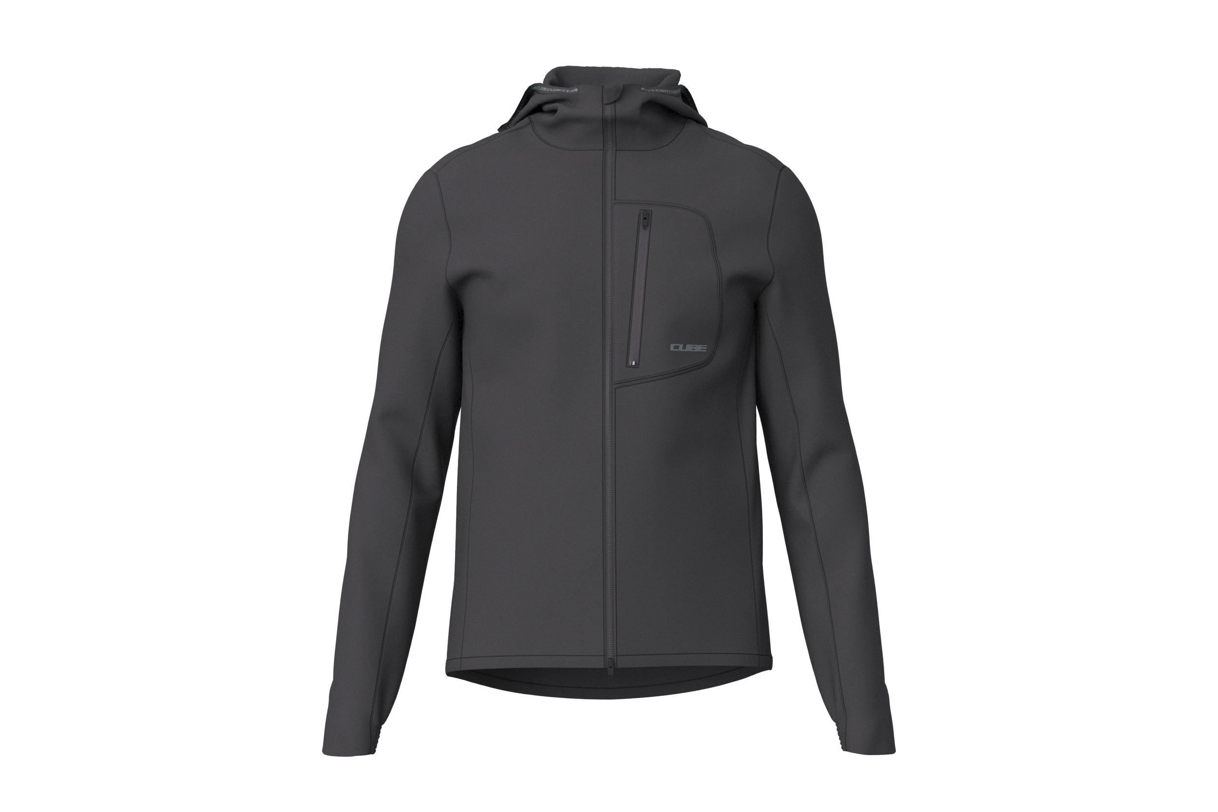Cube Fahrrad Windjacke schwarz 2025