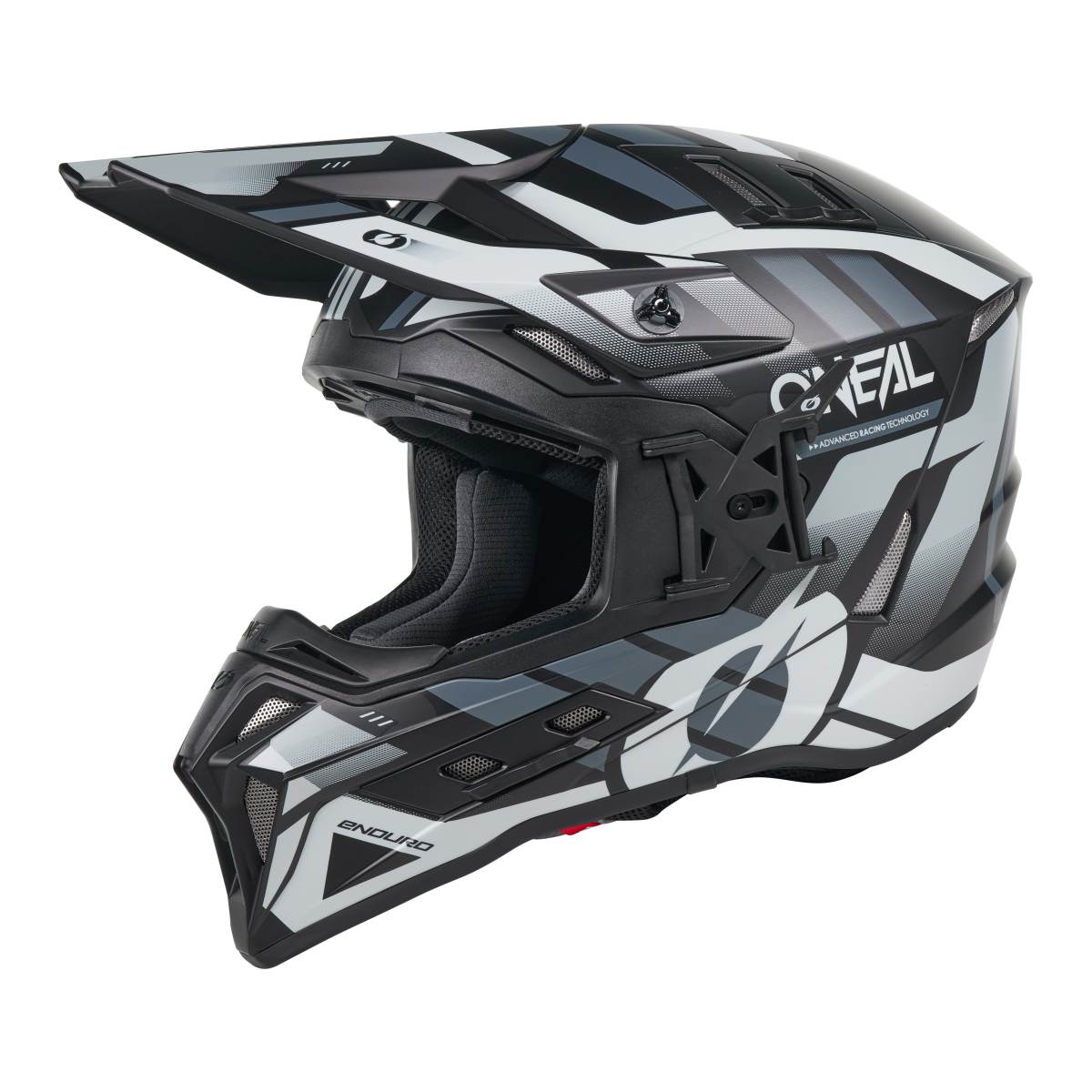 ONeal EX-SRS Dust Motocross Enduro MTB Helm schwarz/grau 2026