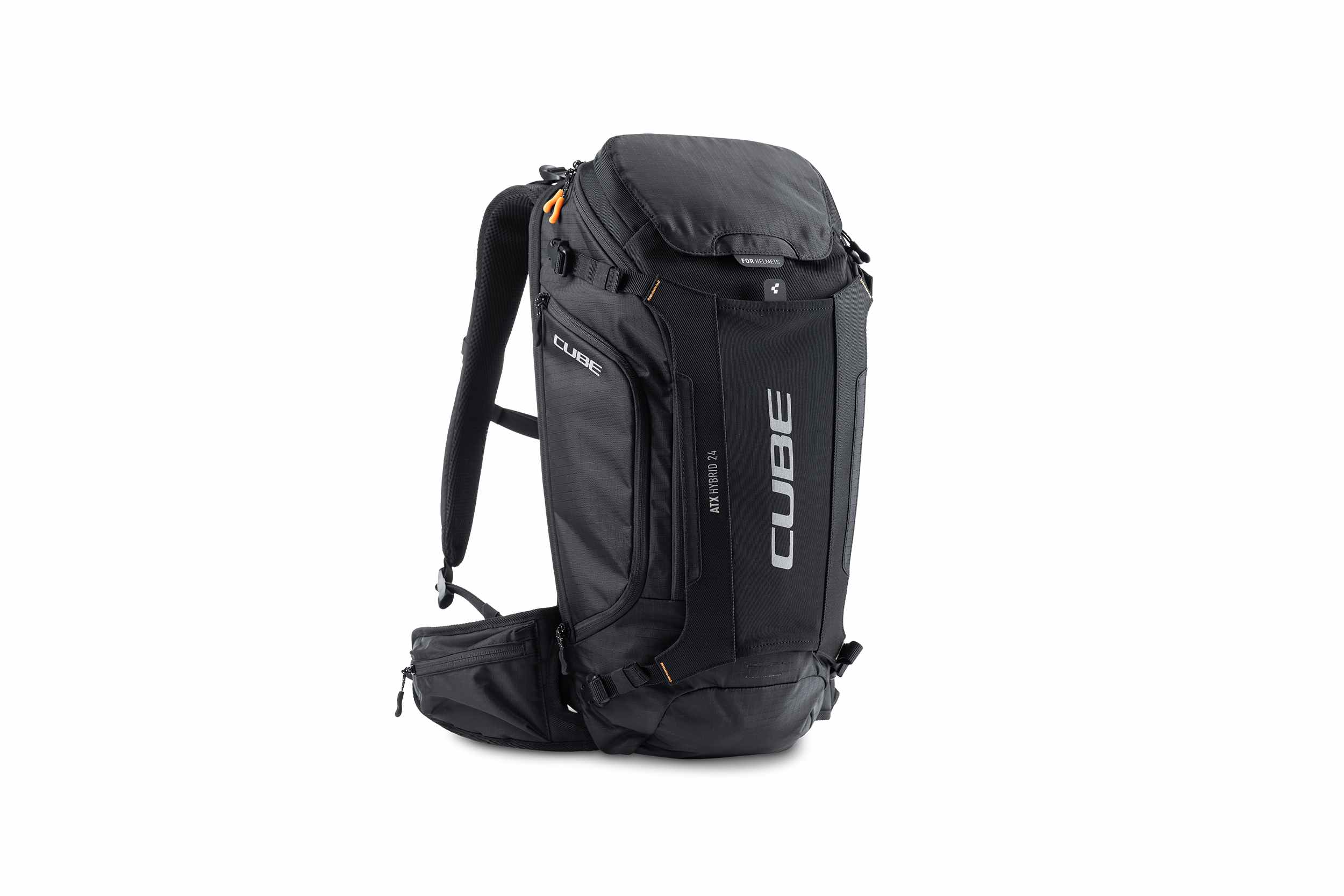 Cube ATX Hybid 24 E-Bike Fahrrad Rucksack schwarz