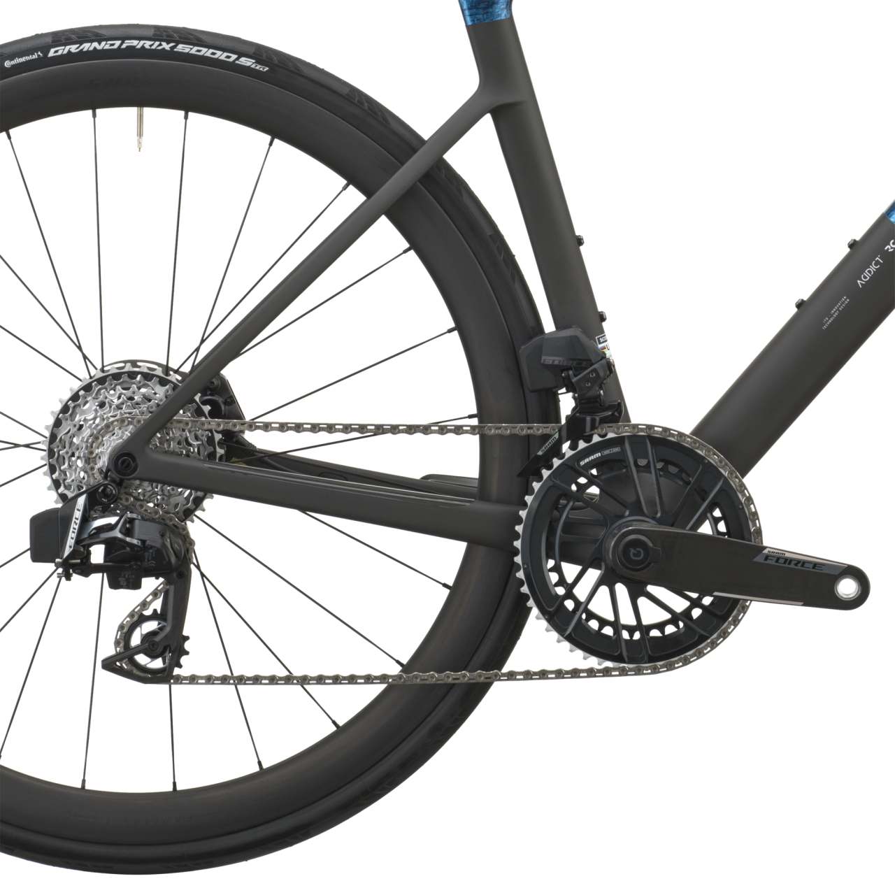 Scott Addict RC Team Carbon Rennrad watery blau/carbon schwarz 2027
