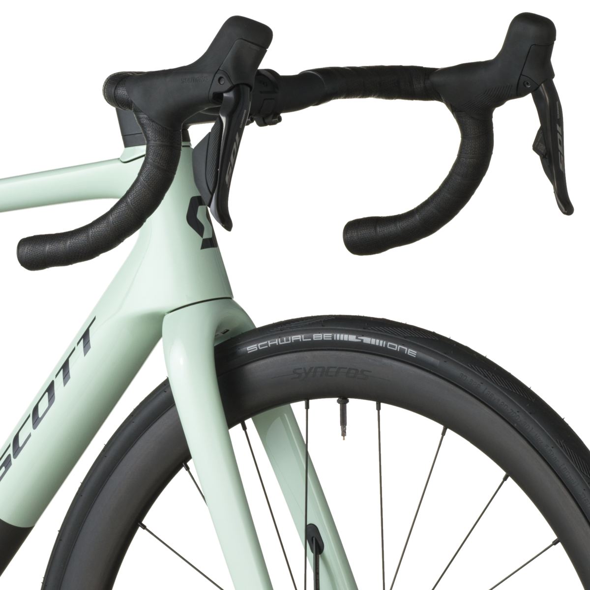 Scott Addict RC 30 Carbon Rennrad frozen grün/schwarz 2026