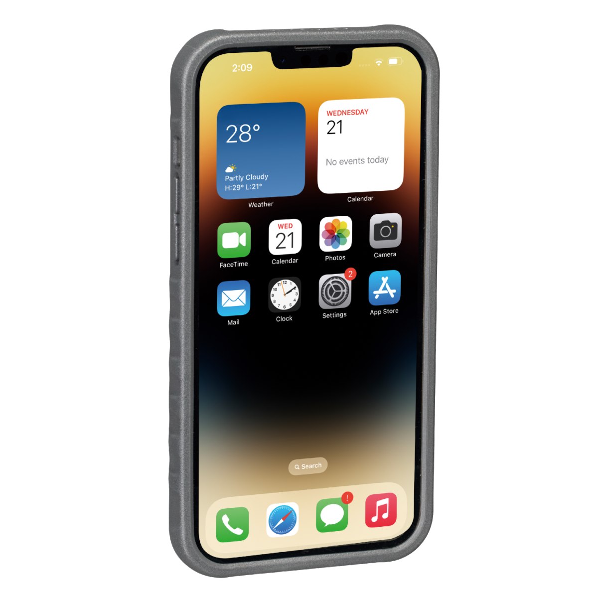 Topeak RideCase Handyhülle für iPhone 14 Plus mit Halter schwarz