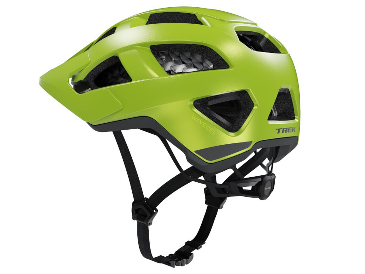 Bontrager Quantum WaveCel MTB Fahrrad Helm matt grün 2026