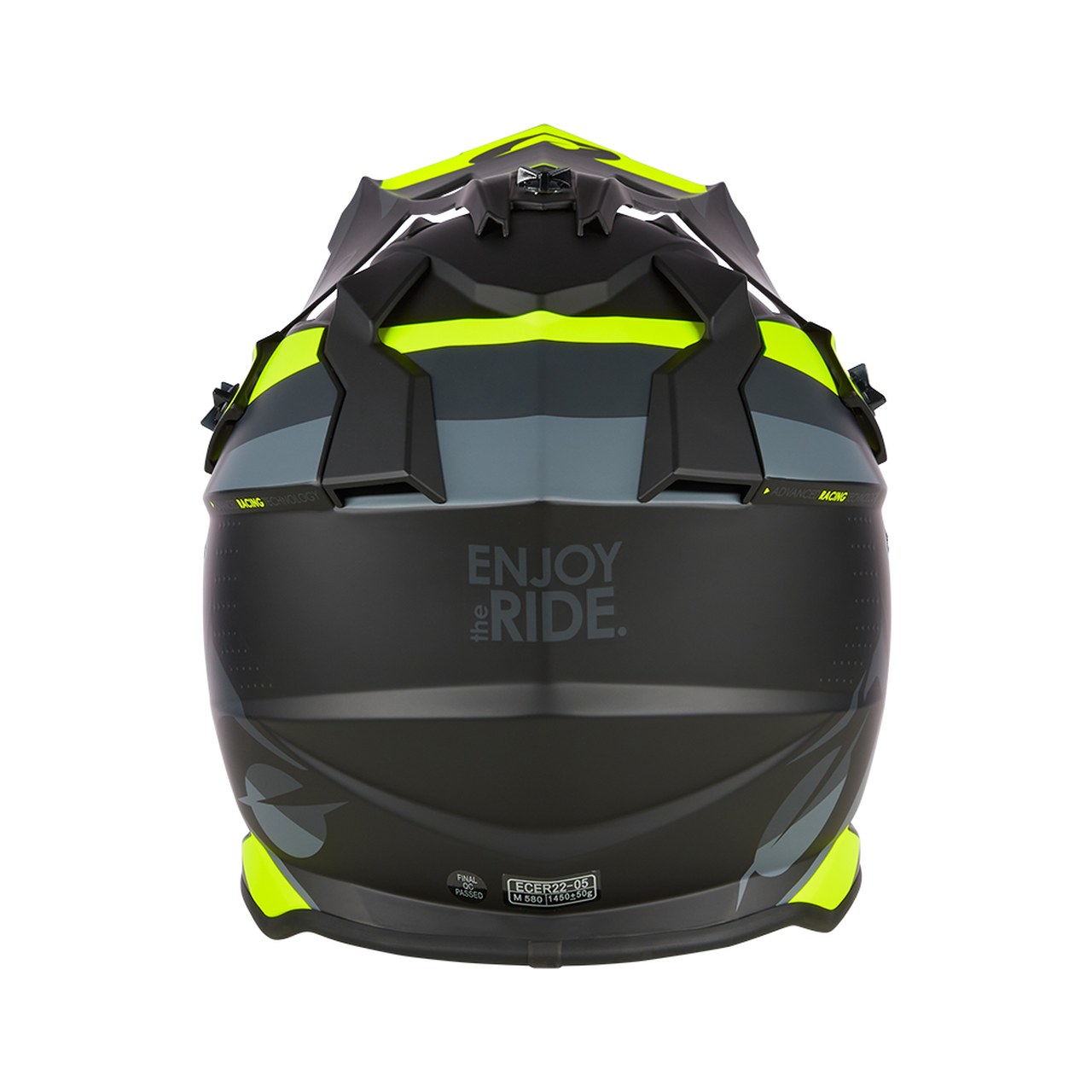O'Neal 2 Series Spyde Motocross Enduro MTB Helm schwarz/grau/gelb 2027 Oneal