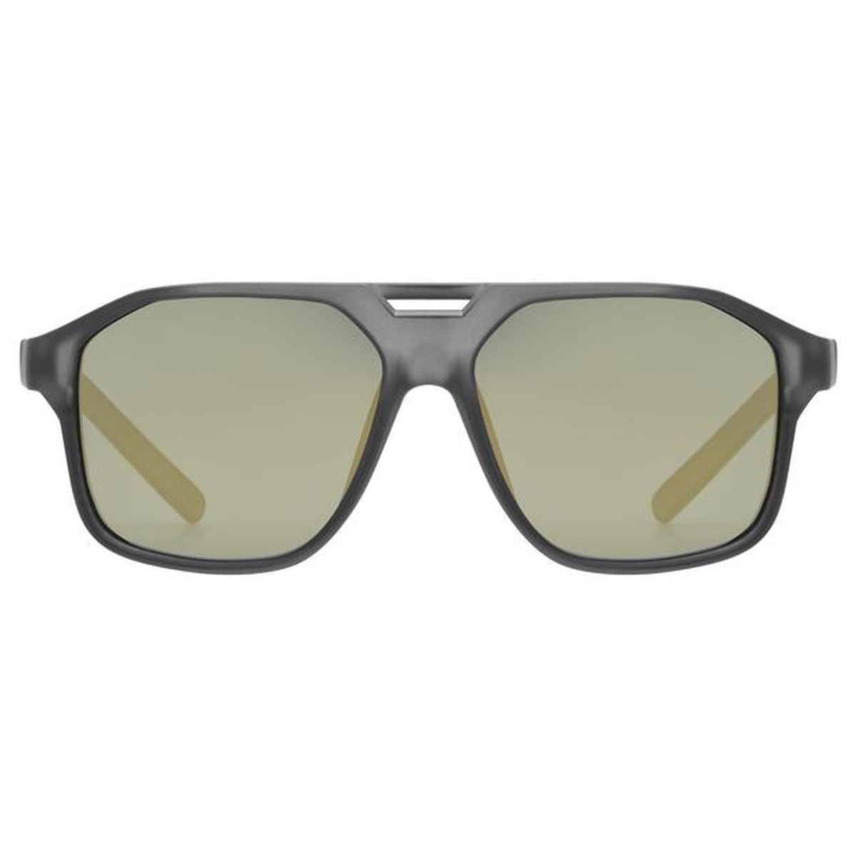 uvex Cosmic Fahrrad / Sport Brille matt smoke grau/mirror goldfarben 2027