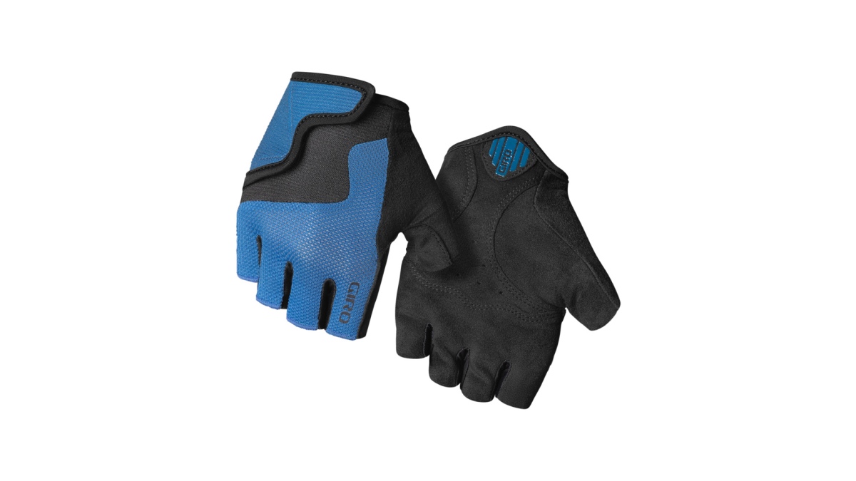 Giro Bravo Jr. Kinder / Jugend Fahrrad Handschuhe kurz blau/schwarz 2025