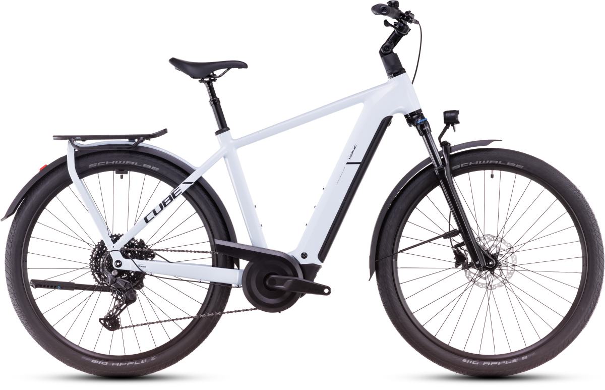 Cube Kathmandu Hybrid One 800 E-Bike Trekking Pedelec polar weiß 2025