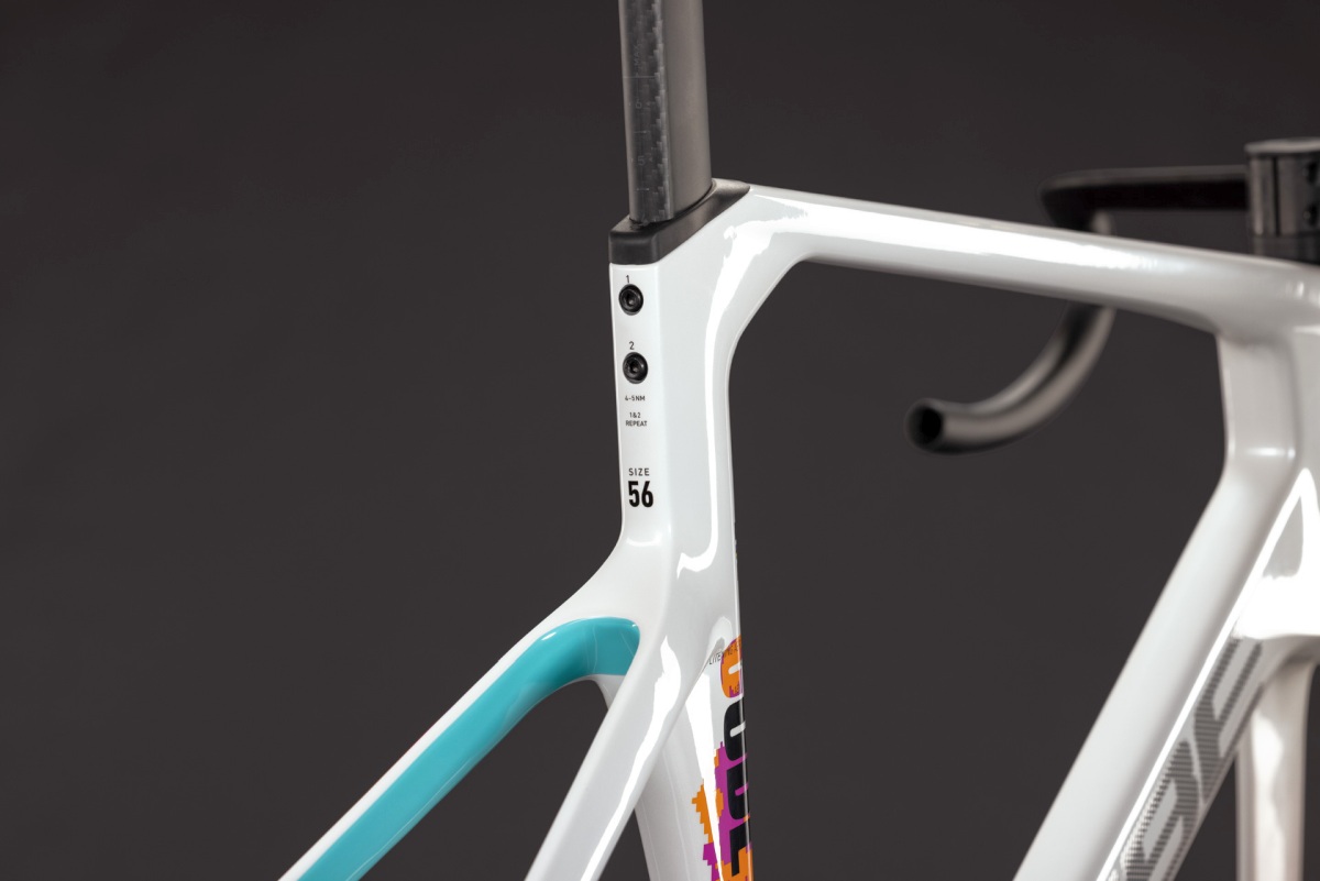 Cube Litening AERO C:68X Frameset Carbon Rahmenset graphic/white 2027