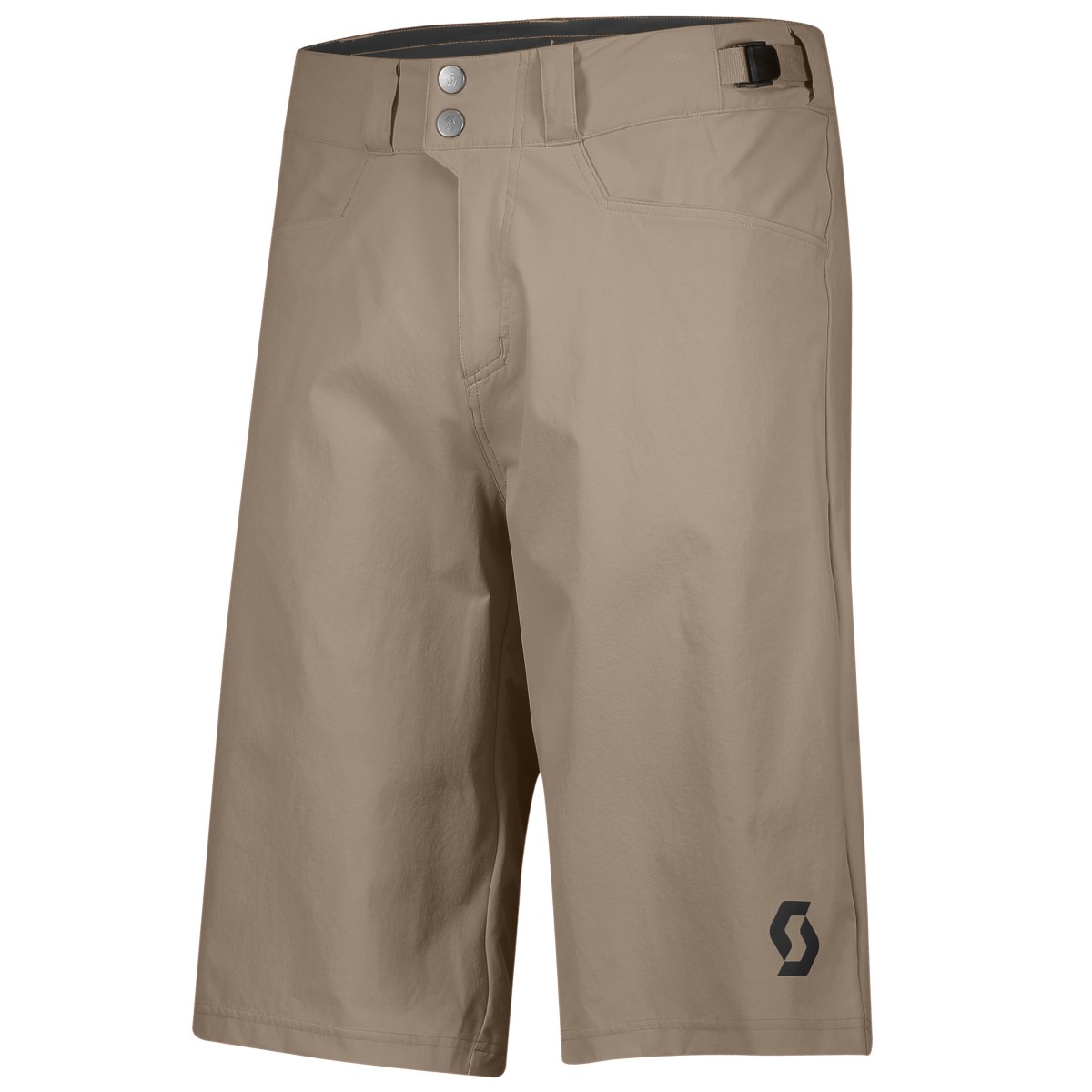 Scott Trail Flow Fahrradhose kurz inkl. Innenhose beige 2026