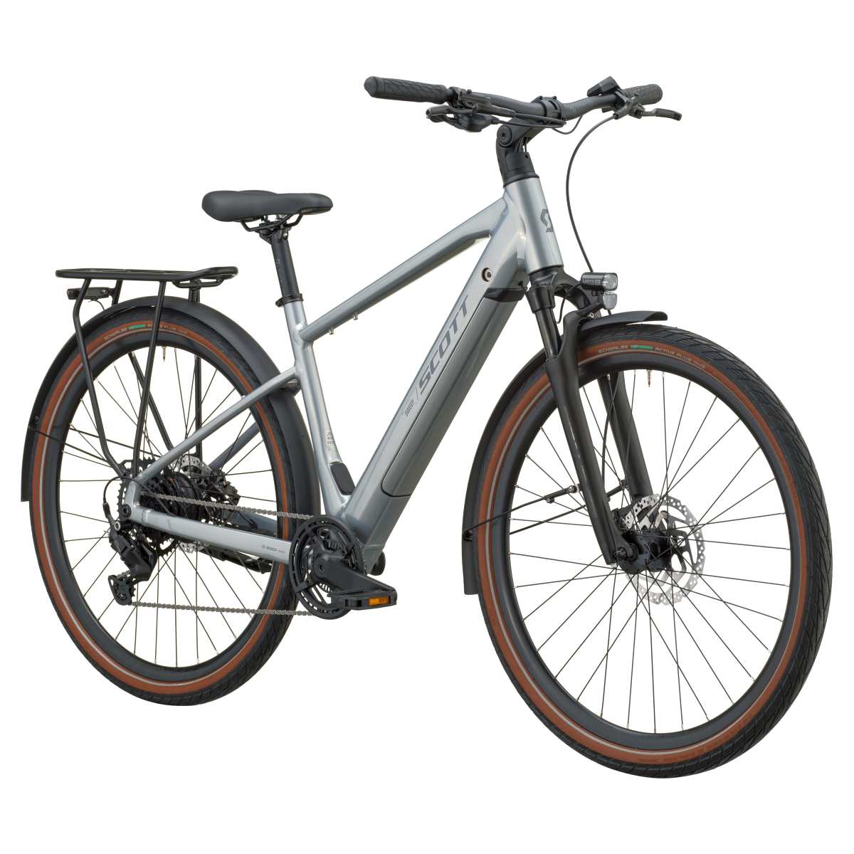 Scott Sweep 20 E-Bike Trekking Pedelec chrome silberfarben 2027