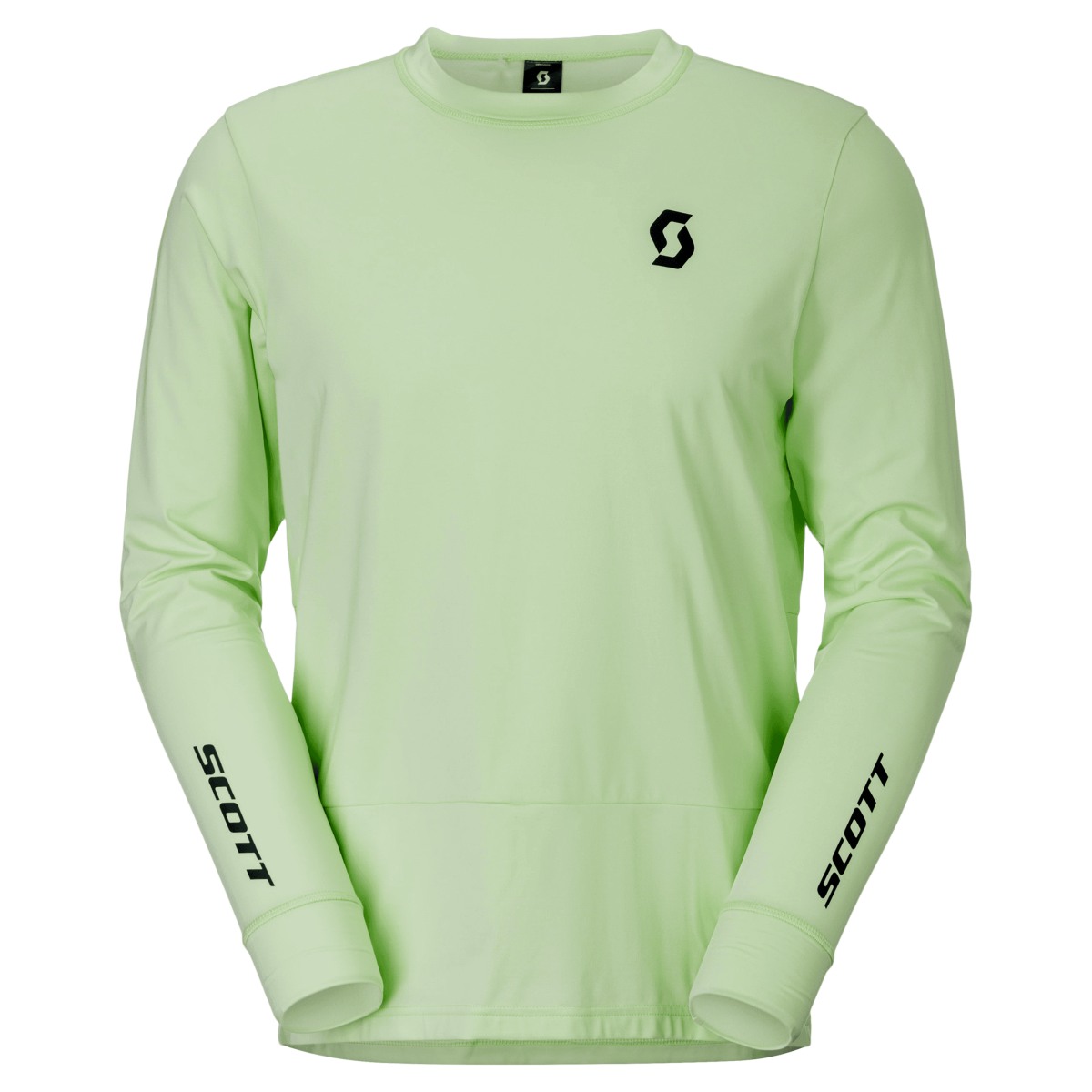 Scott Vertic Pro Mid Winter Fahrradtrikot langarm vapour grün 2027